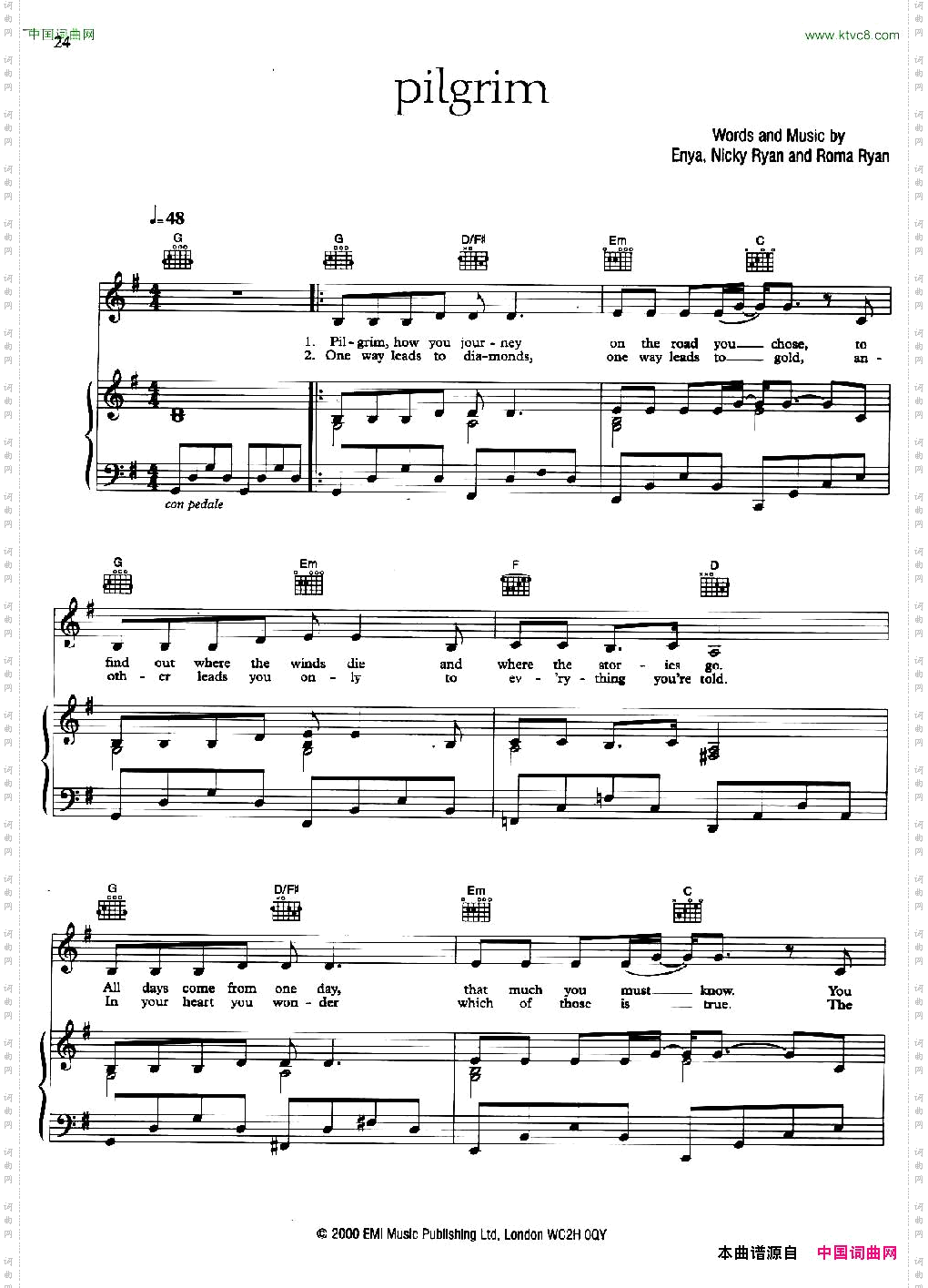 PILGIM朝圣者正谱