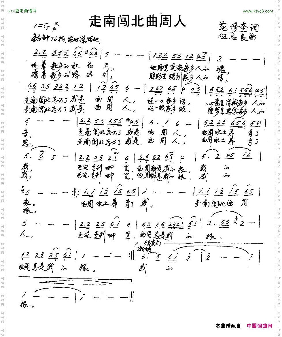 走南闯北曲周人