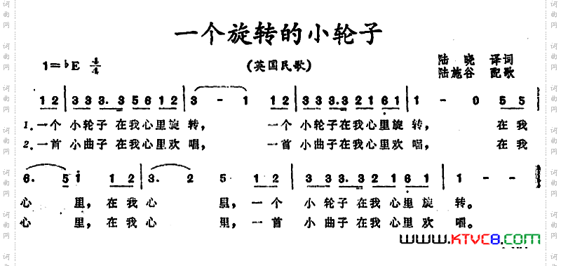 [英]一个旋转的小轮子