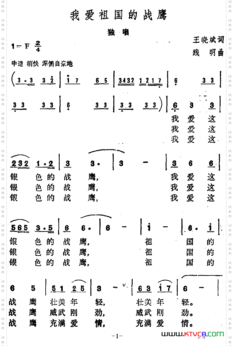 我爱祖国的战鹰