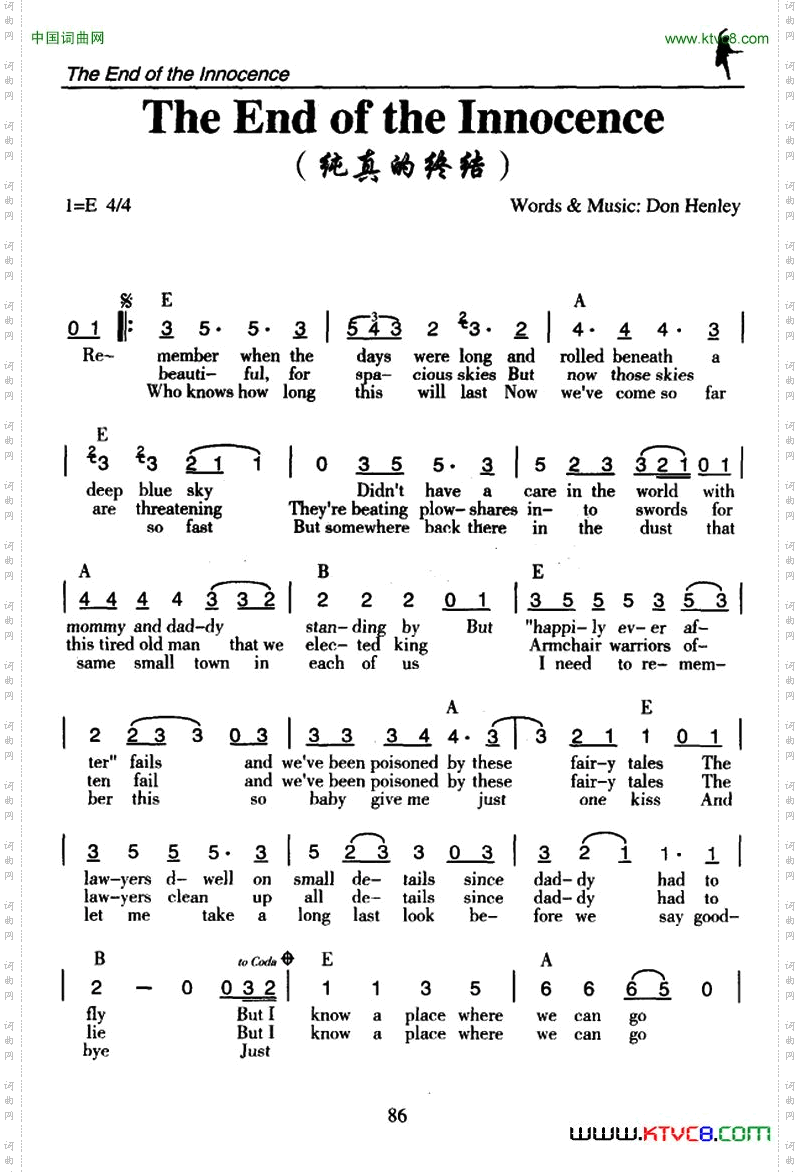 TheendoftheInnocence纯真的终结_The end of the Innocence纯真的终结