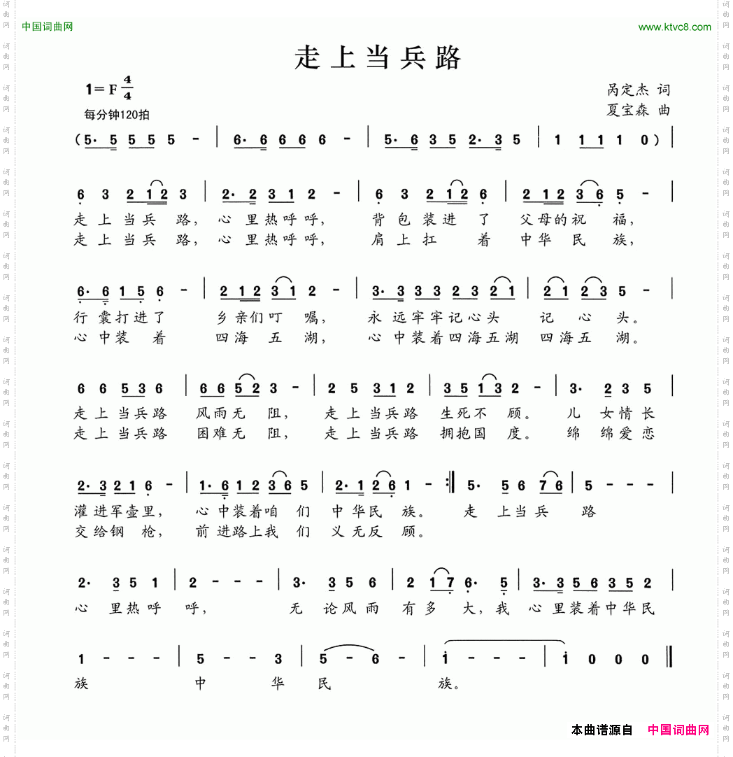走上当兵路