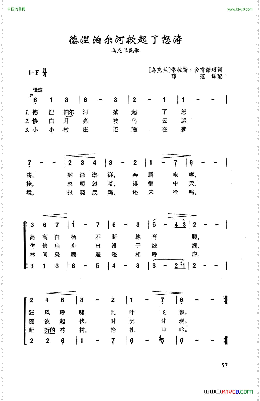 德涅泊尔河掀起怒涛