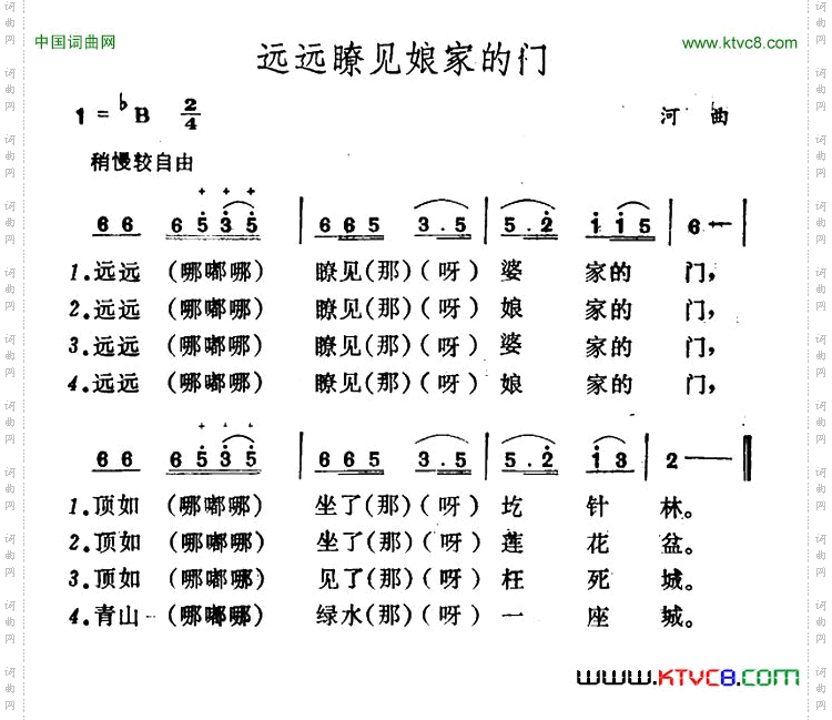 远远瞭见娘家的门