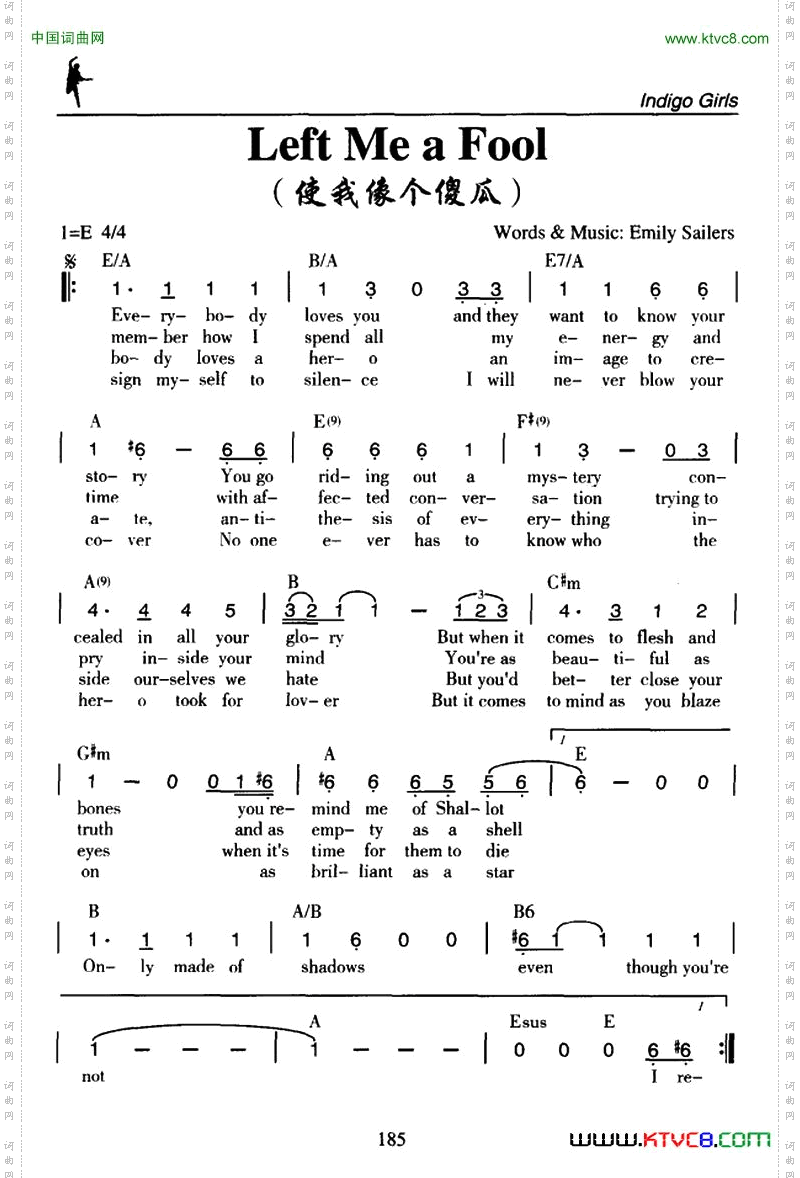 LeftMeaFool使我像个傻瓜_Left Me a Fool使我像个傻瓜