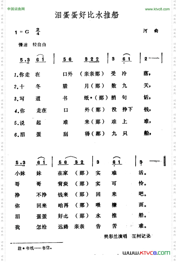 泪蛋蛋好比水推船
