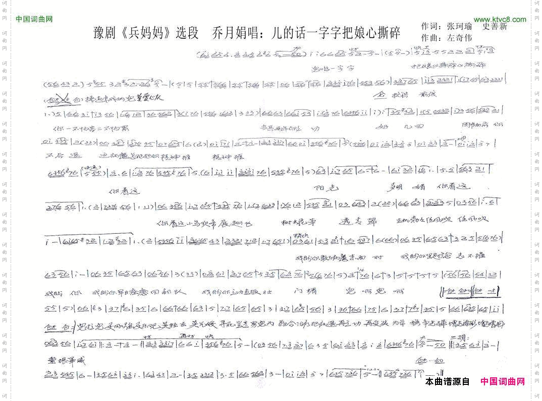 儿的话一字字把娘心撕碎豫剧《兵妈妈》乔月娟唱段_儿的话一字字把娘心撕碎 豫剧《兵妈妈》乔月娟唱段