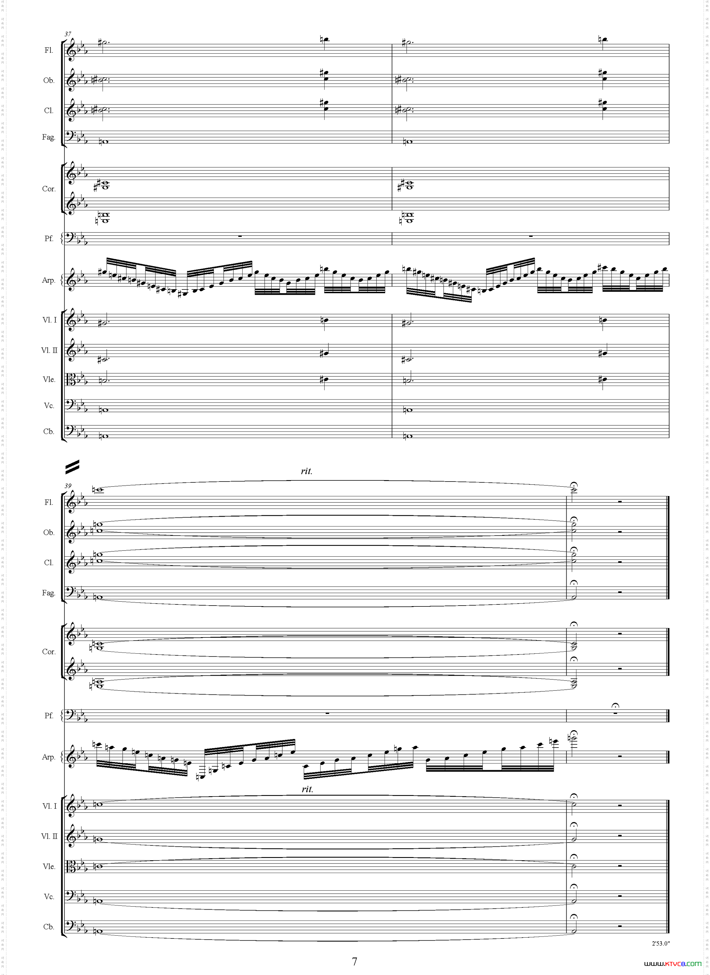 爱情主题选自影片《红盖头》总谱_爱情主题选自影片《红盖头》  总谱