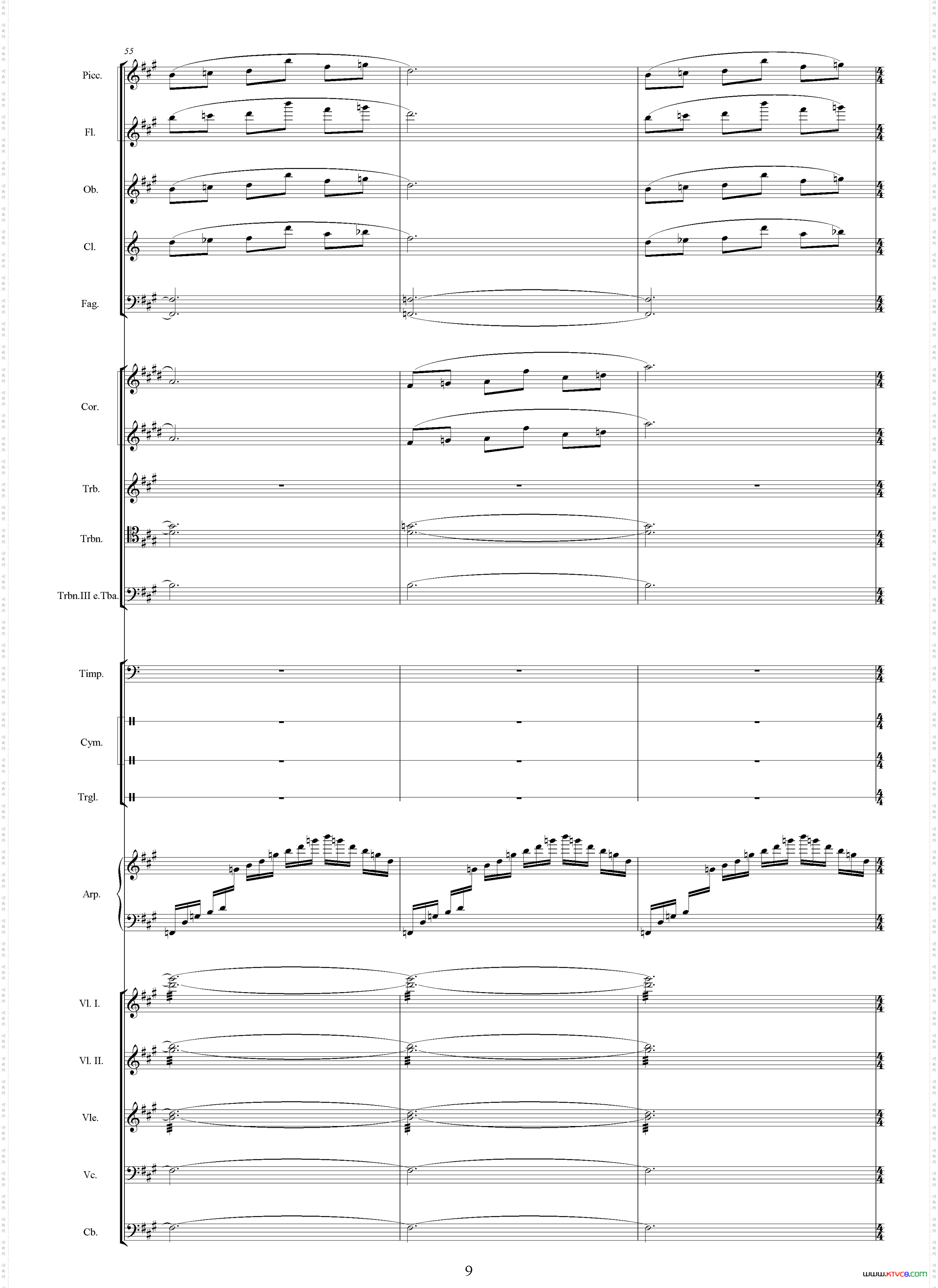 青春一选自影片《世纪之梦》总谱_青春一选自影片《世纪之梦》  总谱