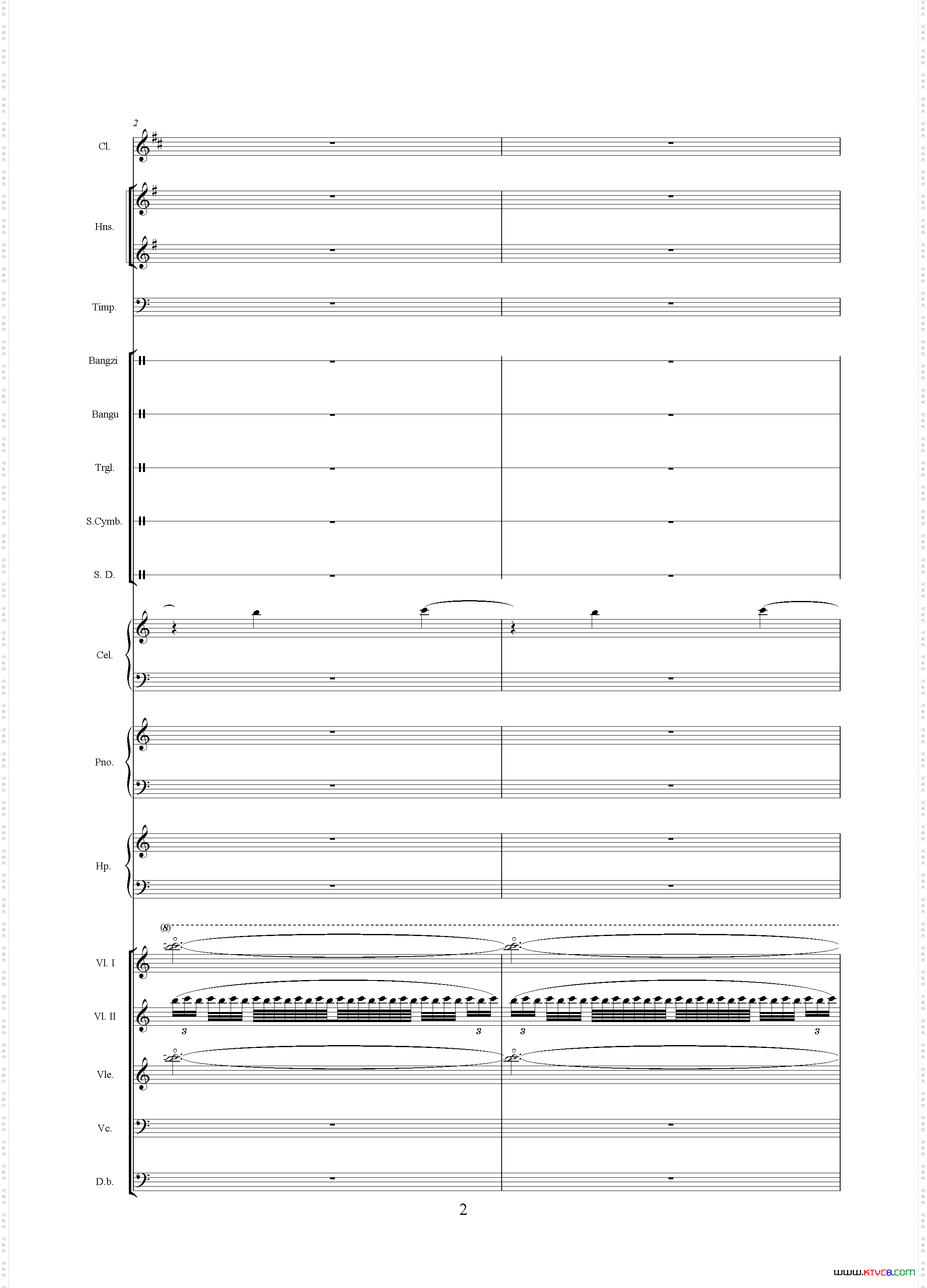 忧患与思考_《中山颂·交响组曲》之一交响乐队总谱