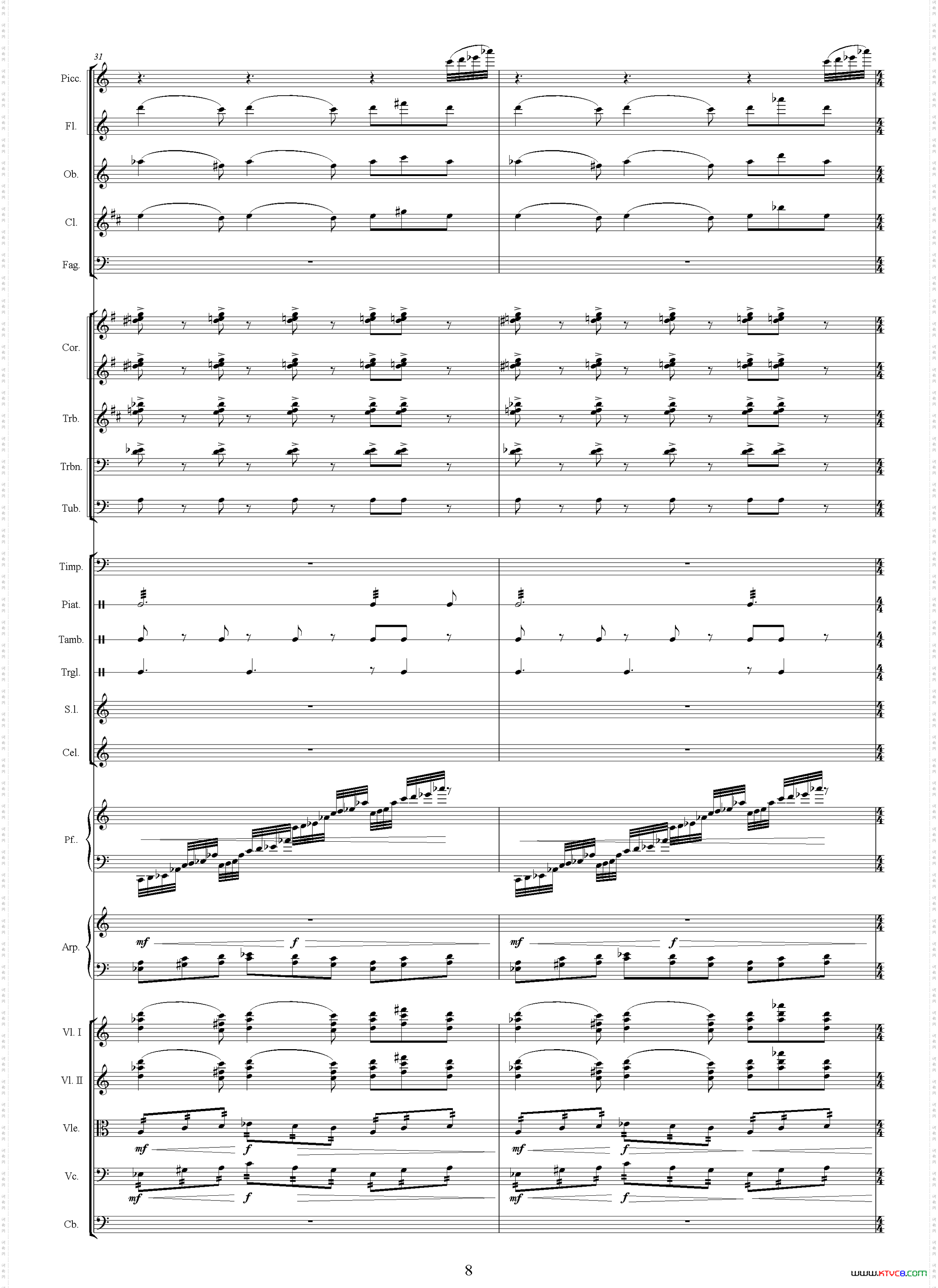 濒临疯狂选自电视剧《传奇皇帝朱元璋》、总谱