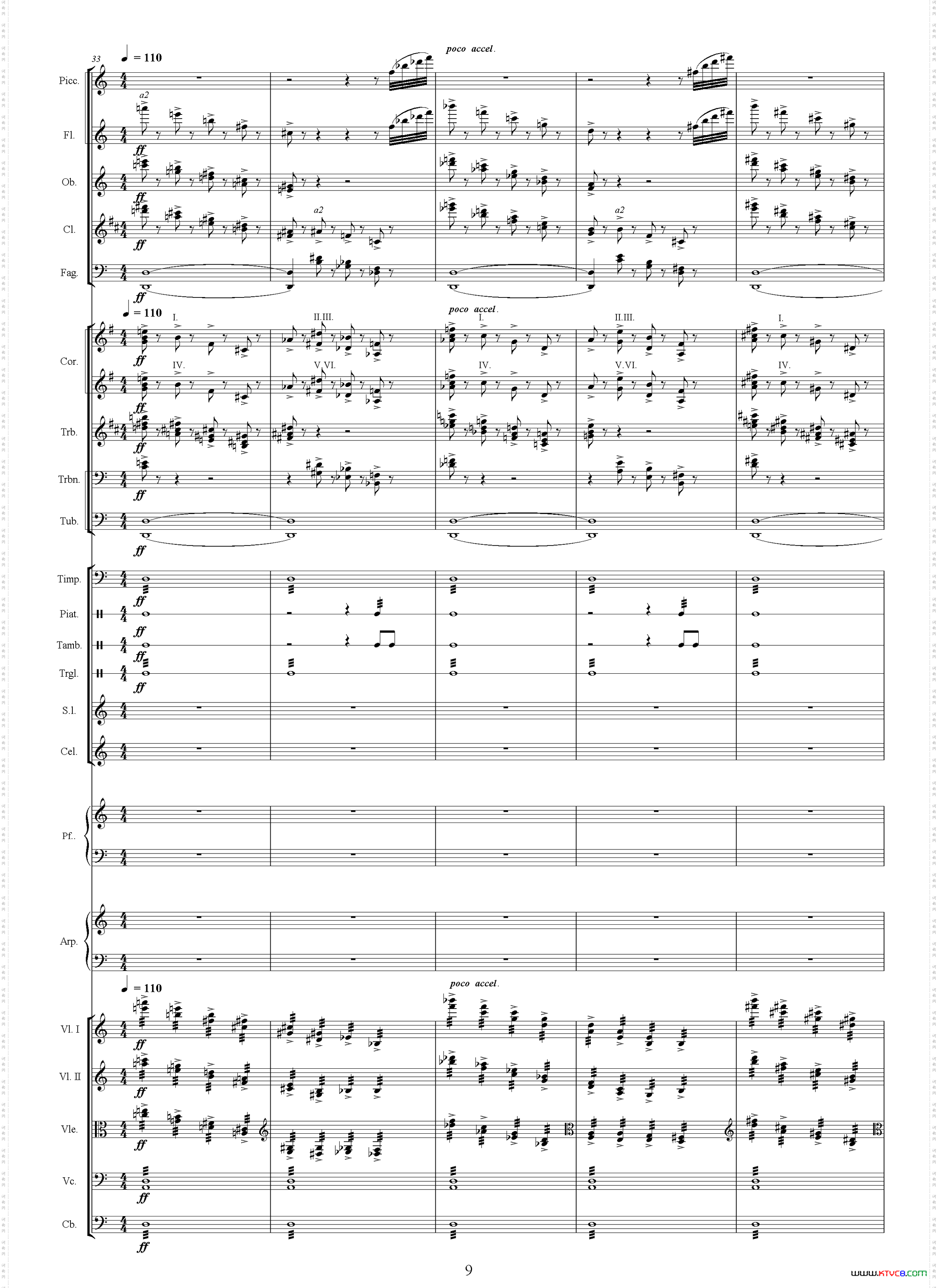 濒临疯狂选自电视剧《传奇皇帝朱元璋》、总谱