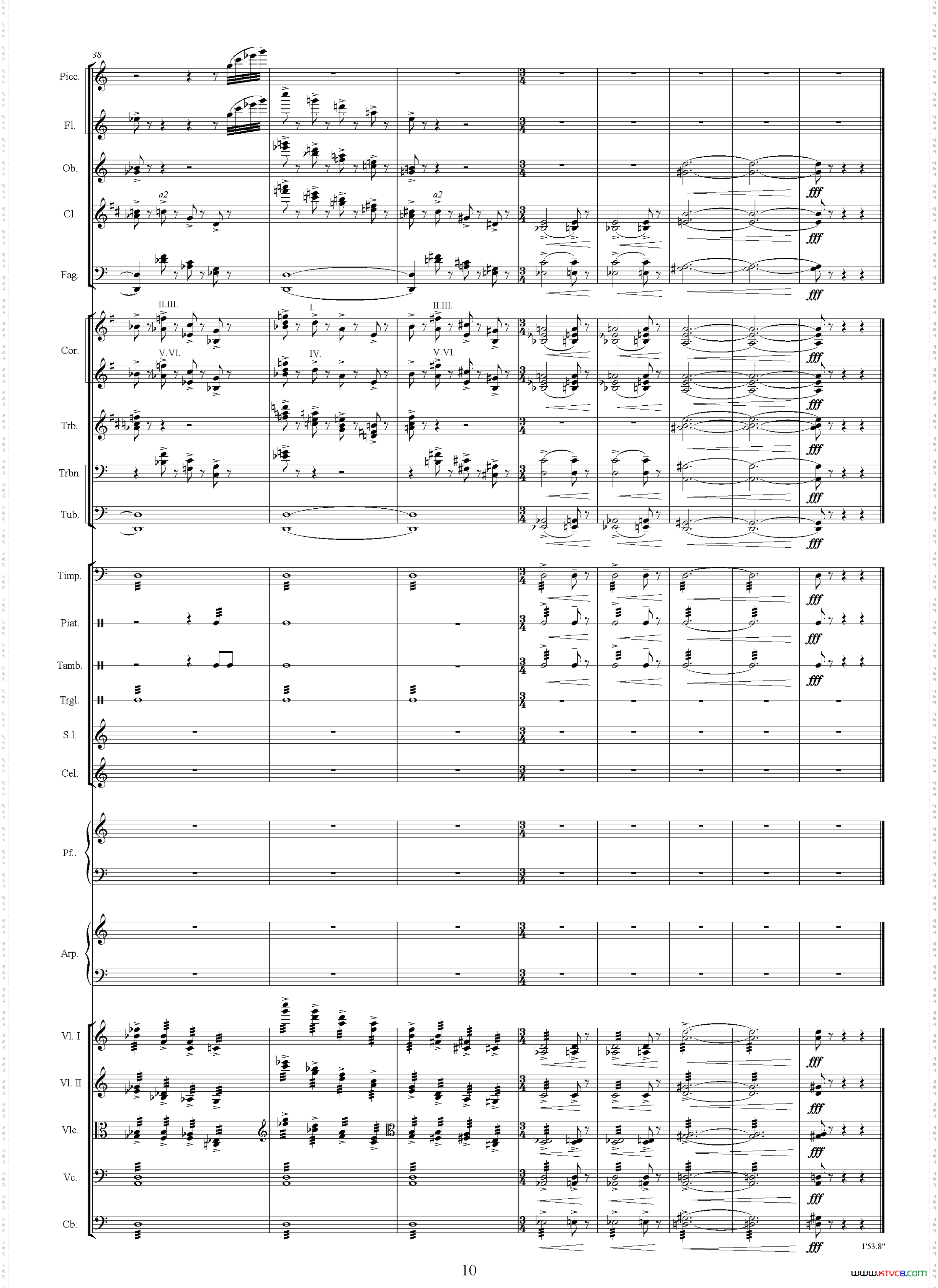 濒临疯狂选自电视剧《传奇皇帝朱元璋》、总谱