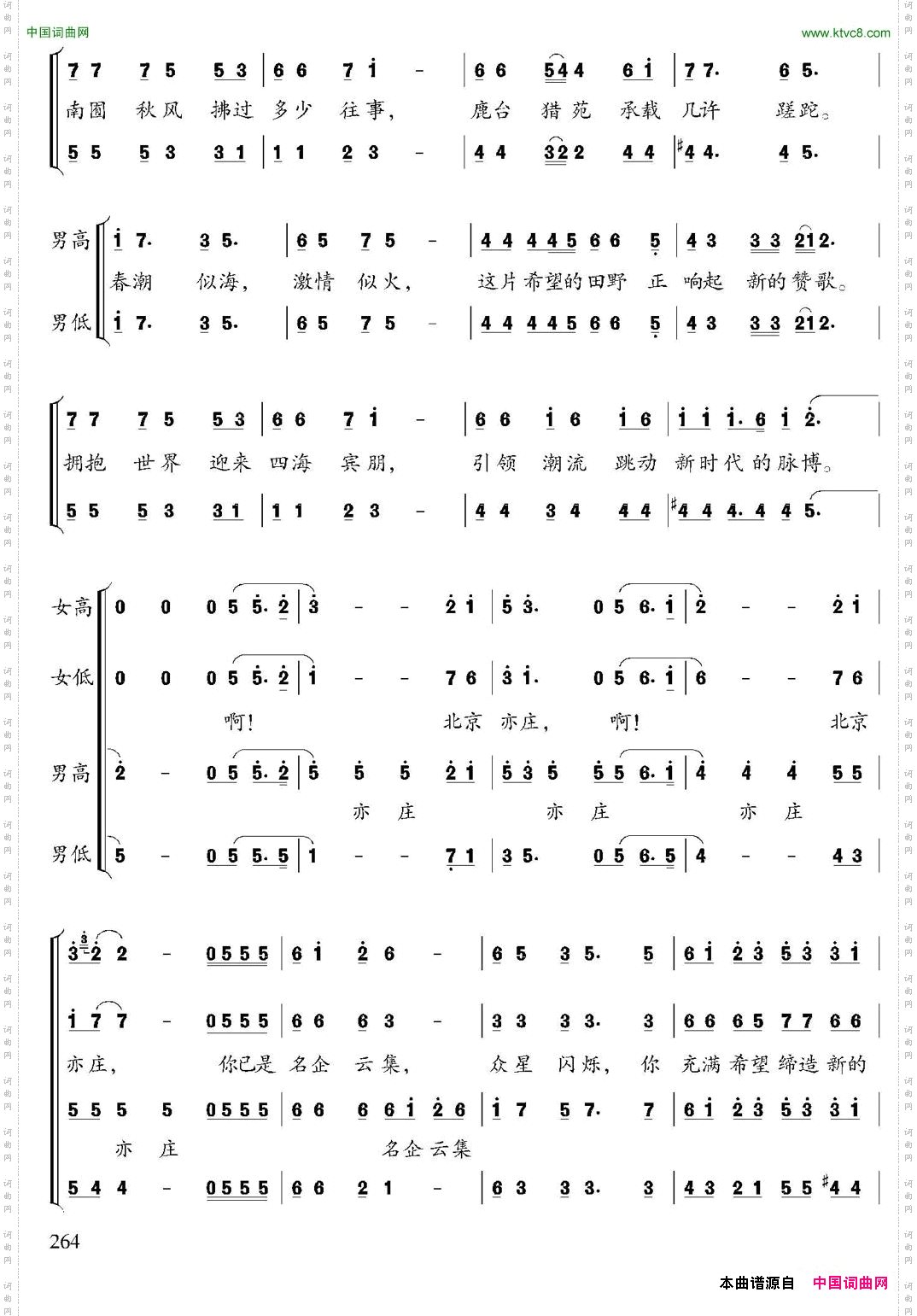 北京·亦庄之歌