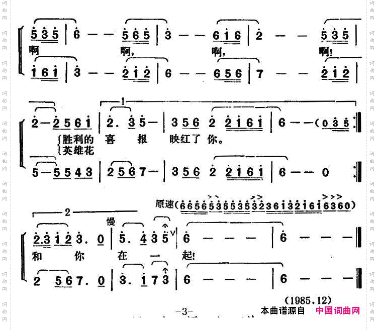 英雄花开最美丽