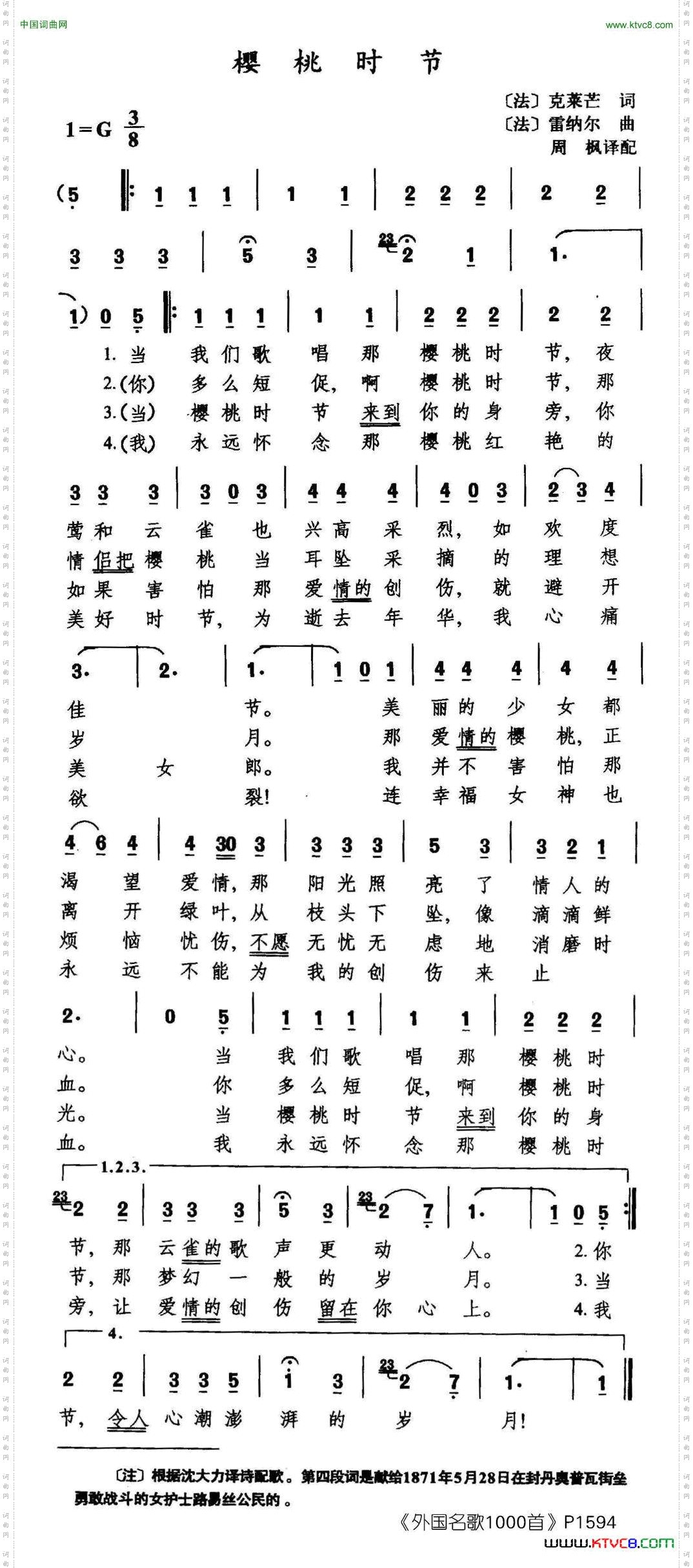 樱桃时节法