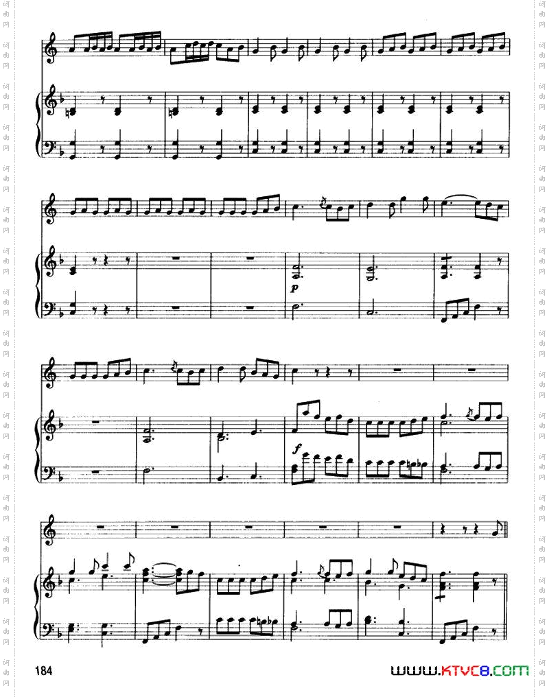 回旋曲圆号+钢琴伴奏
