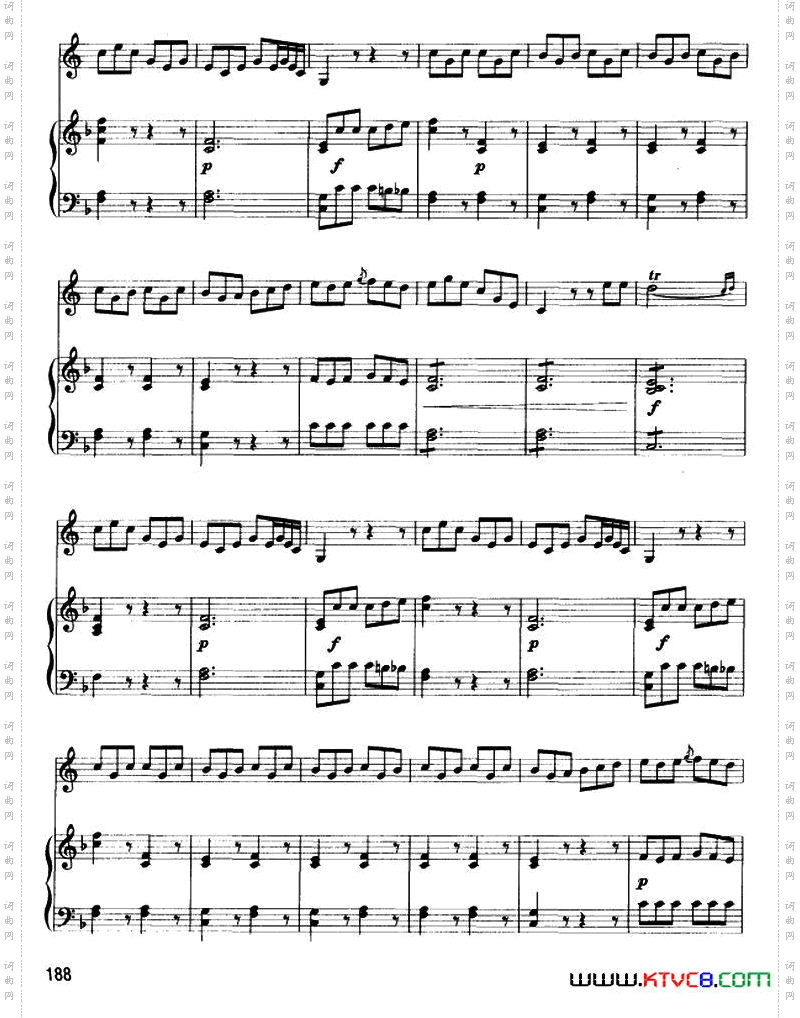 回旋曲圆号+钢琴伴奏