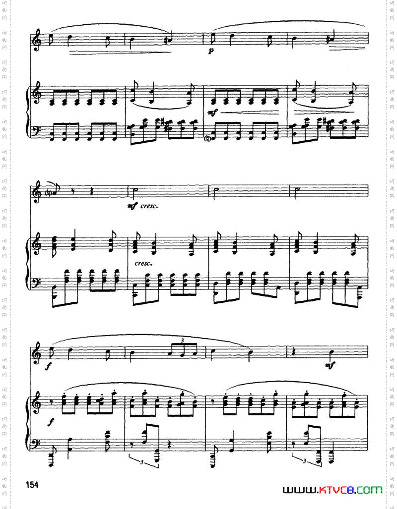 浪漫曲圆号+钢琴伴奏