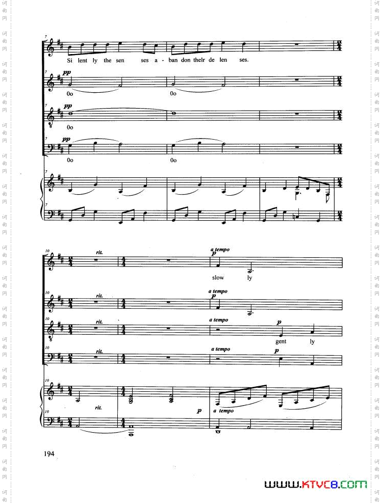 TheMusicofTheNight合唱正谱_The Music of The Night合唱 正谱