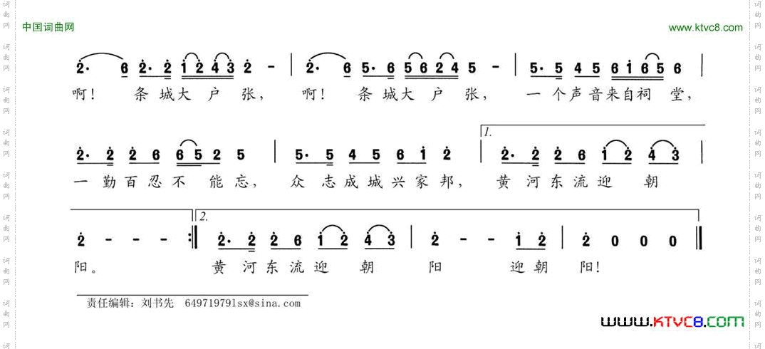 条城大户张