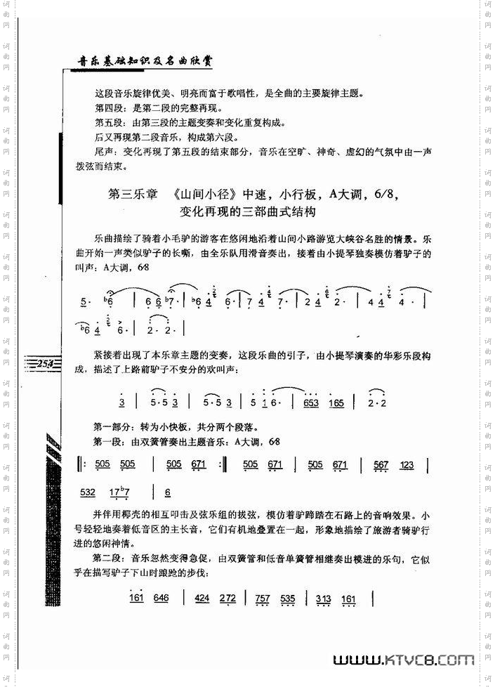 音乐基础知识及名曲欣赏241-262