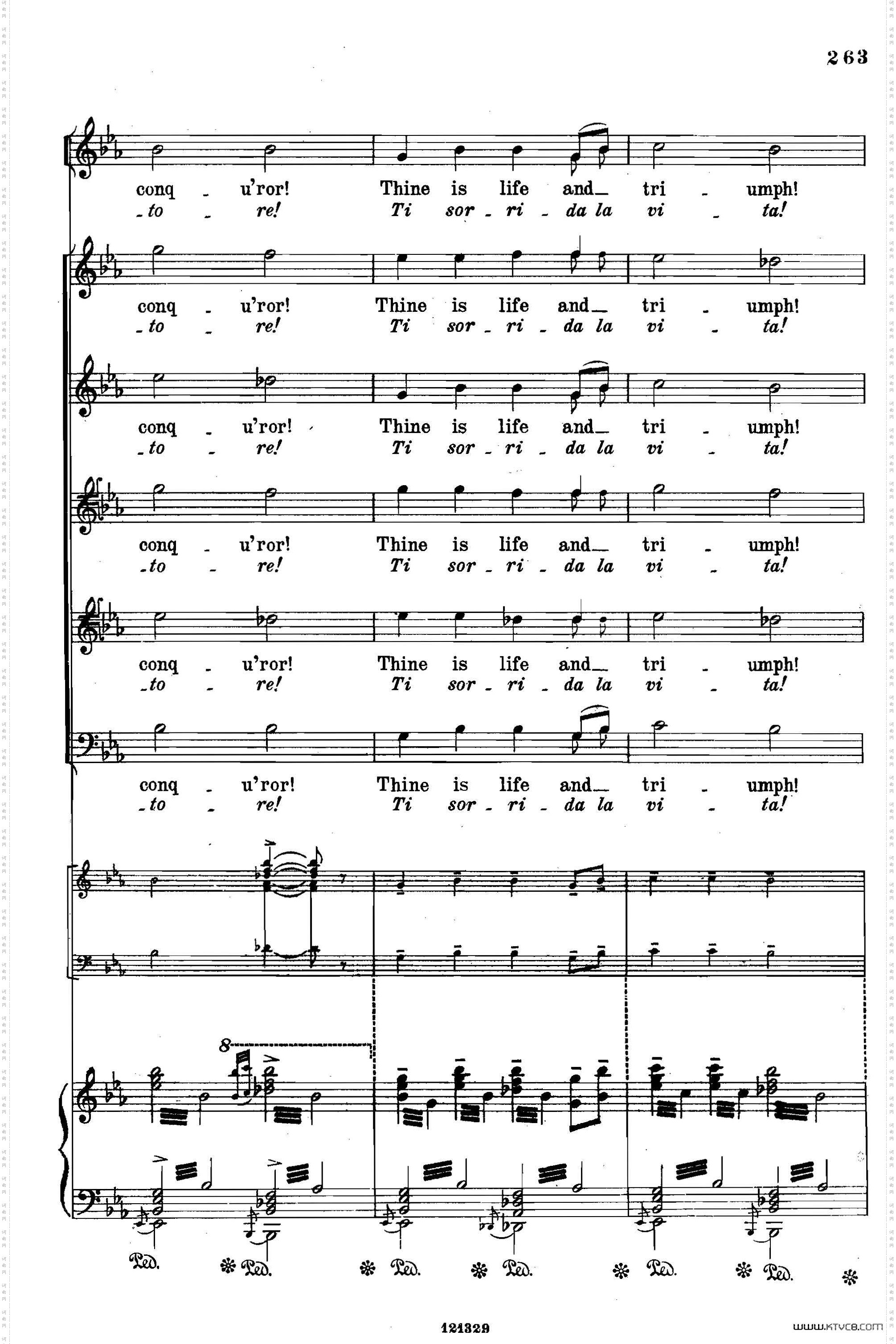 《图兰朵公主》三幕五场歌剧英意双语全谱钢琴伴奏谱P264——282_《图兰朵公主》三幕五场歌剧英意双语全谱钢琴伴奏谱 P264——282