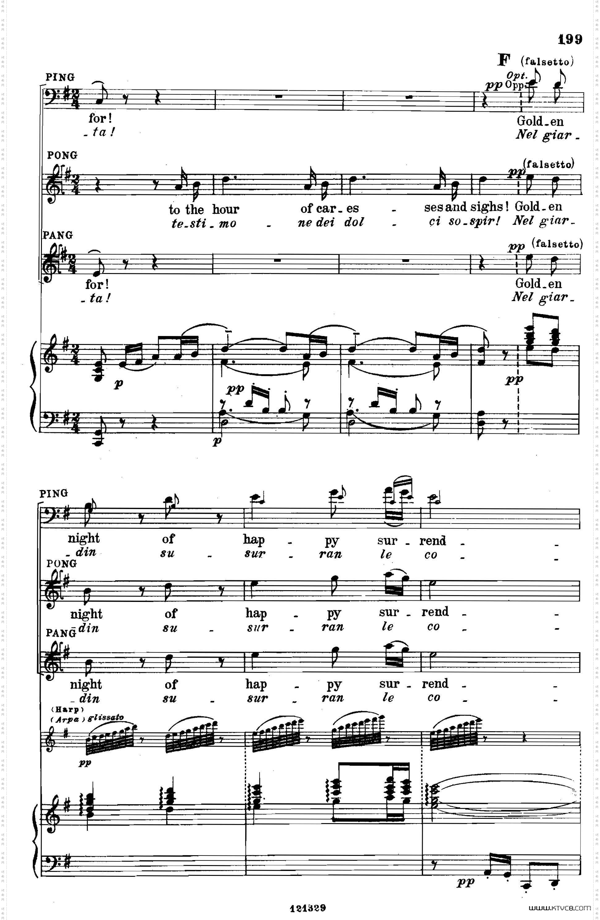 《图兰朵公主》三幕五场歌剧英意双语全谱钢琴伴奏谱P220——231_《图兰朵公主》三幕五场歌剧英意双语全谱钢琴伴奏谱 P220——231