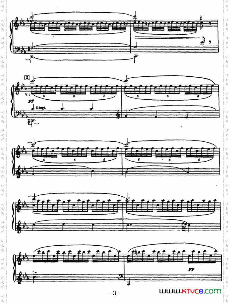 1.在蒙古人压迫下的俄罗斯选自大合唱《亚历山大·涅夫斯基》、正谱