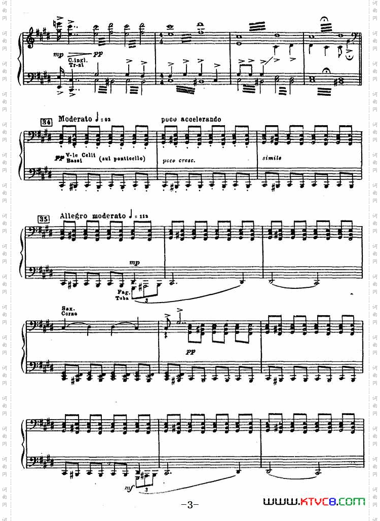 5.冰湖上的激战选自大合唱《亚历山大·涅夫斯基》、正谱