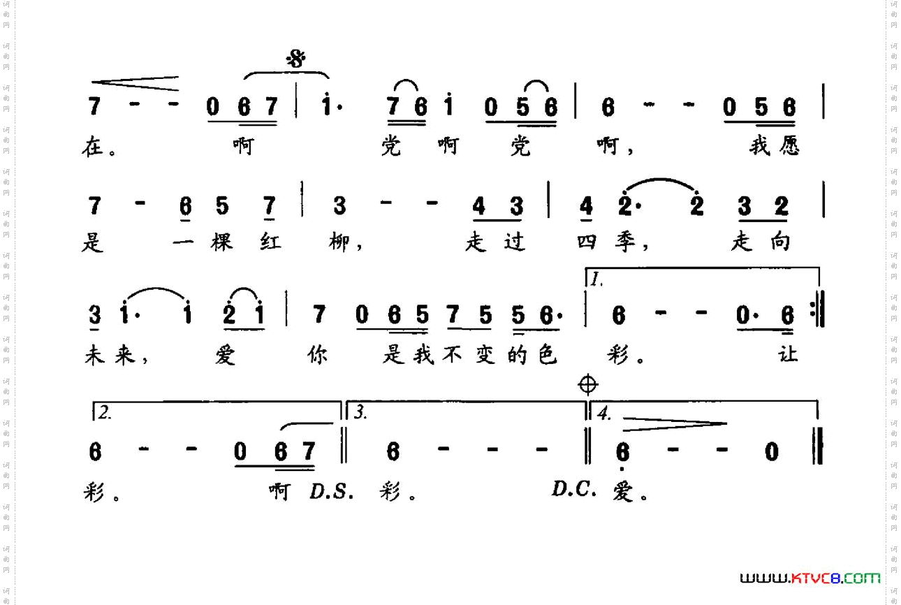 爱你，是我不变的色彩