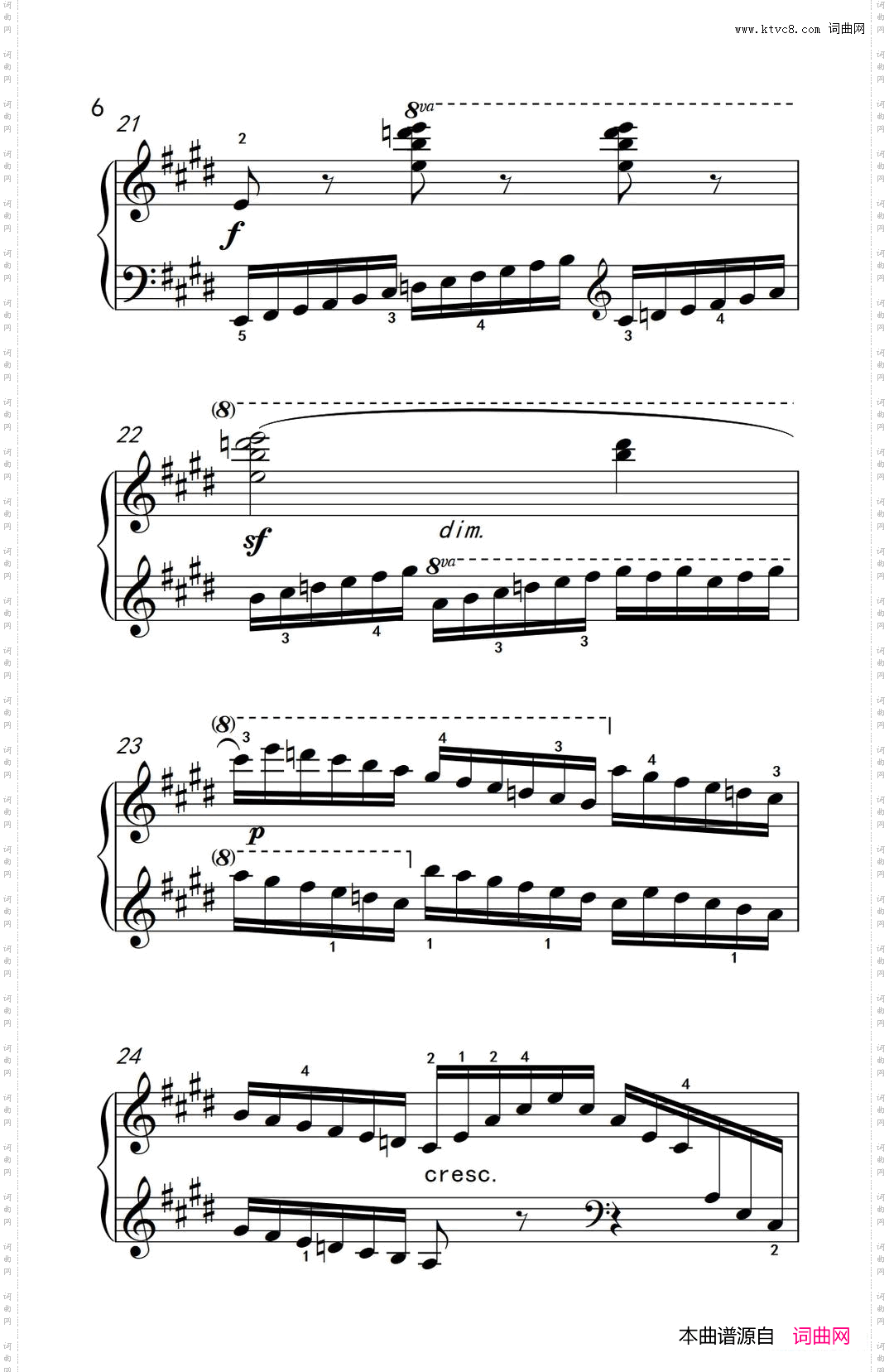 第七级3.练习曲中央音乐学院钢琴业余考级教程7-9级_第七级3.练习曲中央音乐学院 钢琴业余考级教程 7-9级