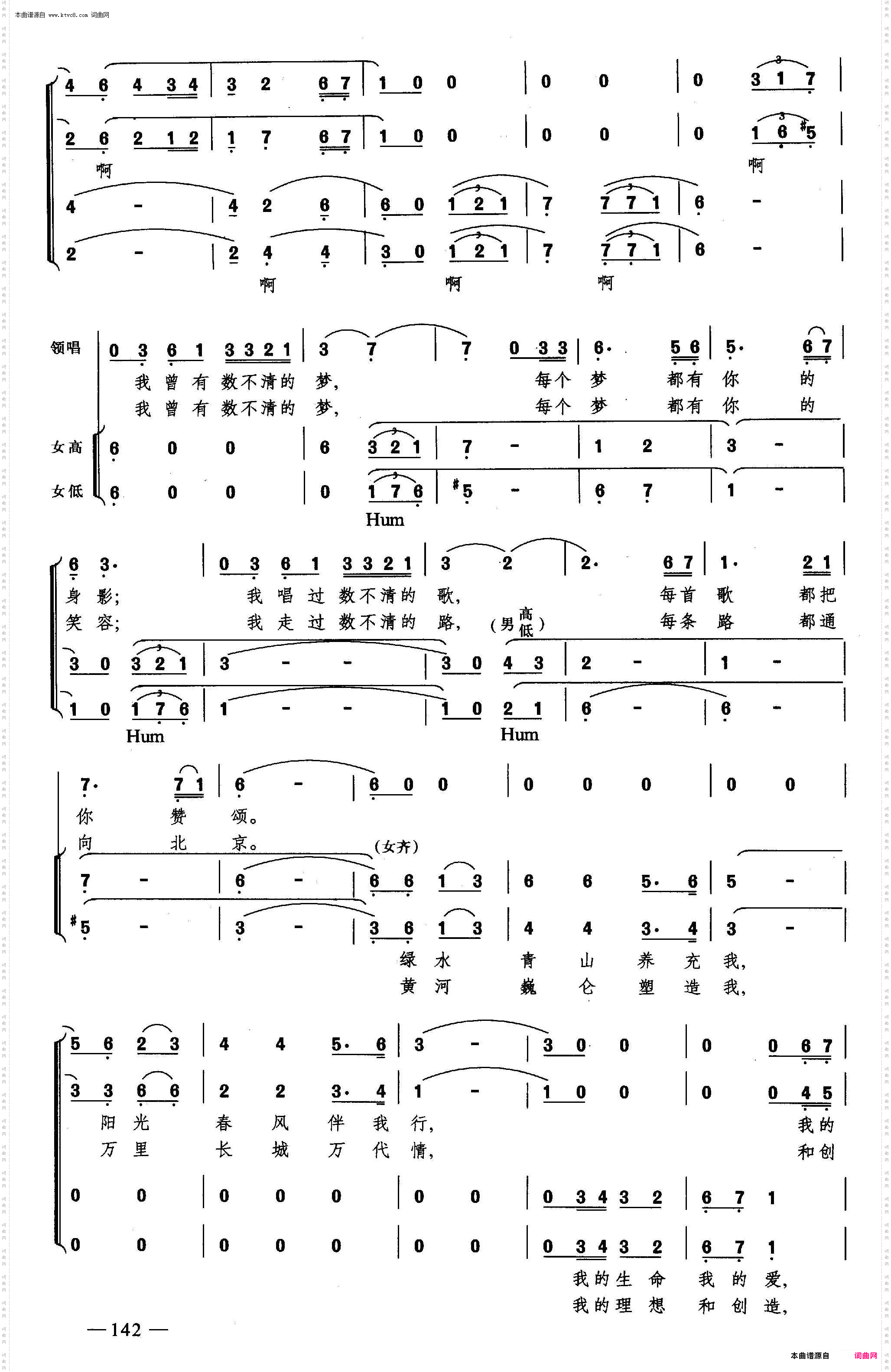 祖国永在我心中_合唱