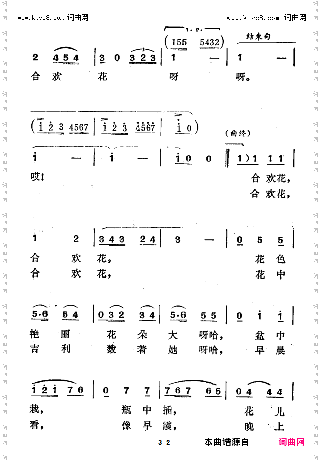 请买一束合欢花