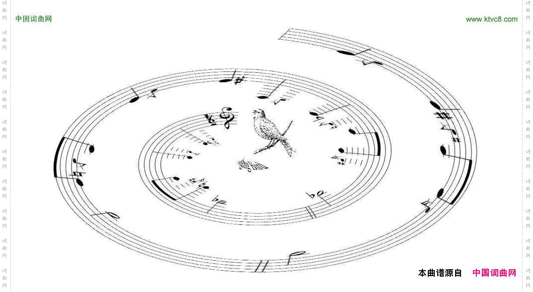 北窗外的鸟儿啁啾谱图2趣味音画