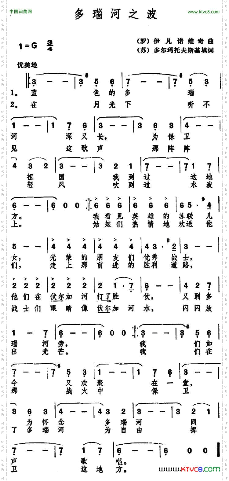 多瑙河之波
