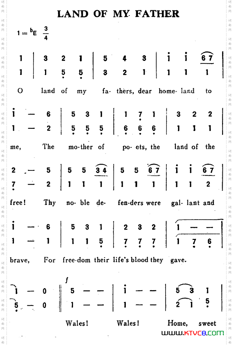 LAND OF MY FATHER我的故乡_【威尔士】