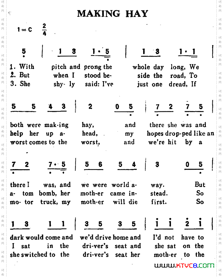 [加拿大]MAKINGHAY晒稻草_[加拿大]MAKING HAY晒稻草