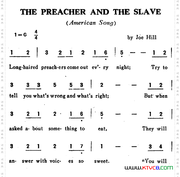 [英]THEPREACHERANDTHESLAVE传道士和奴隶_[英]THE PREACHER AND THE SLAVE传道士和奴隶