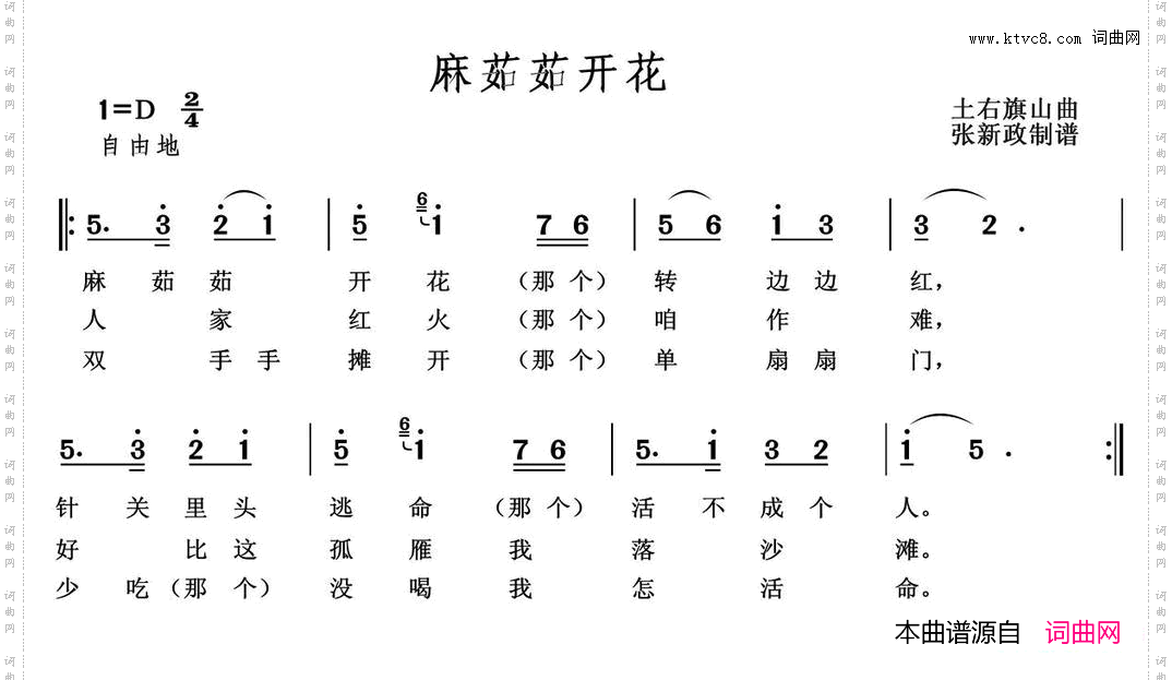 麻茹茹开花