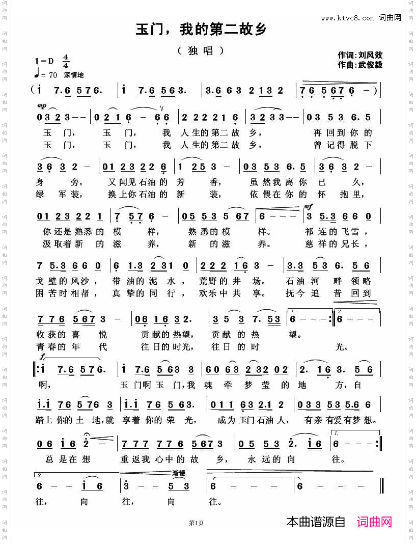 玉门，我的第二故乡