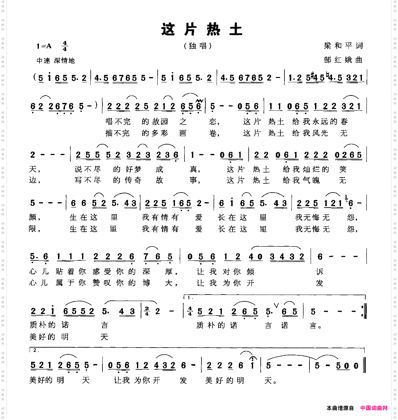 这片热土
