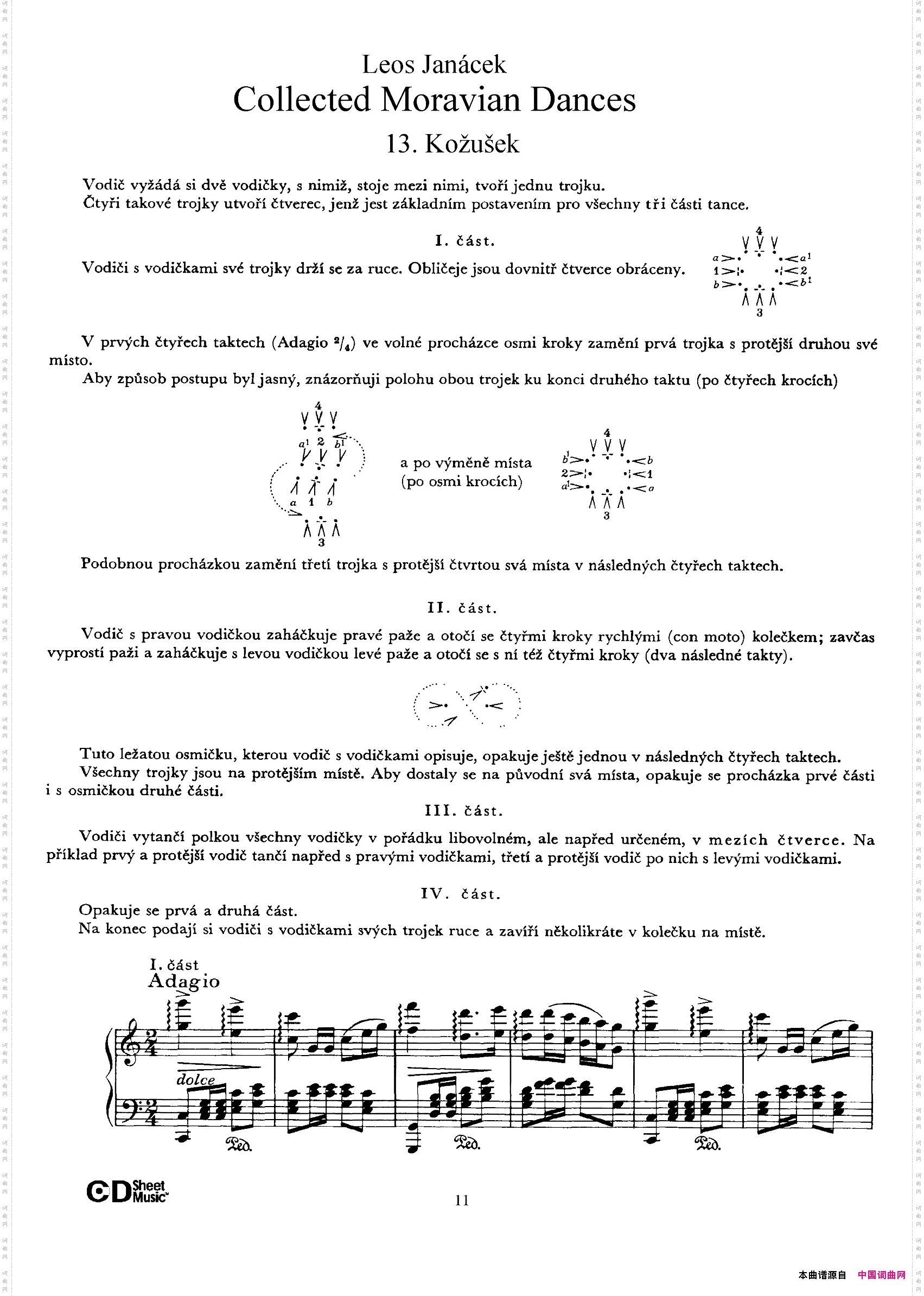 MoravianDances摩拉维亚舞曲集·13-—18_Moravian Dances摩拉维亚舞曲集·13-—18