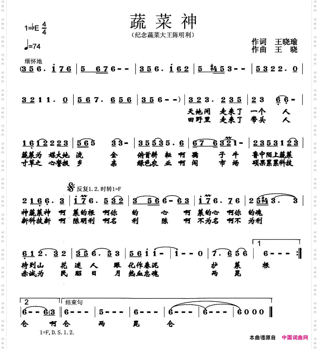 蔬菜神