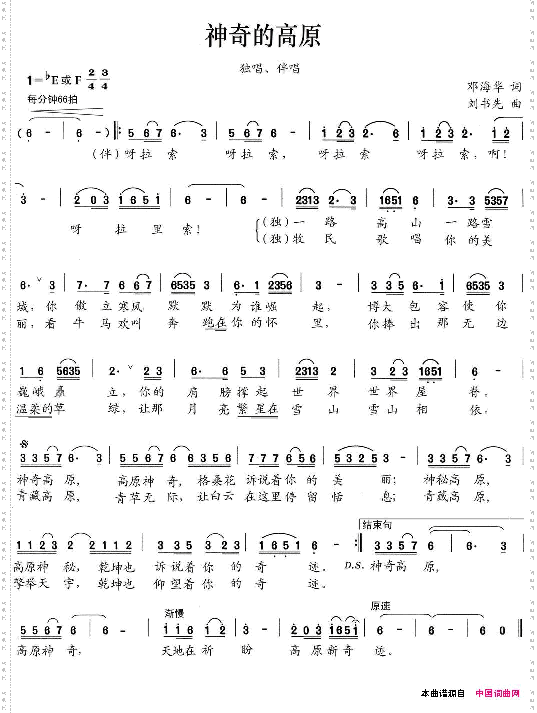 神奇的高原
