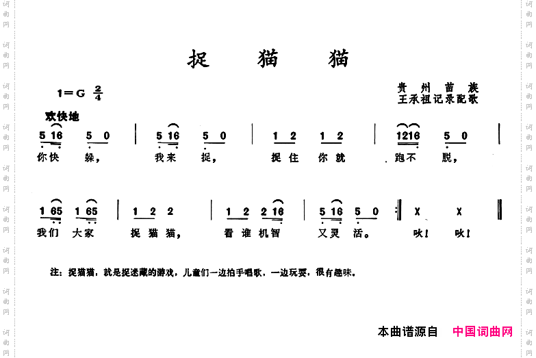 捉猫猫