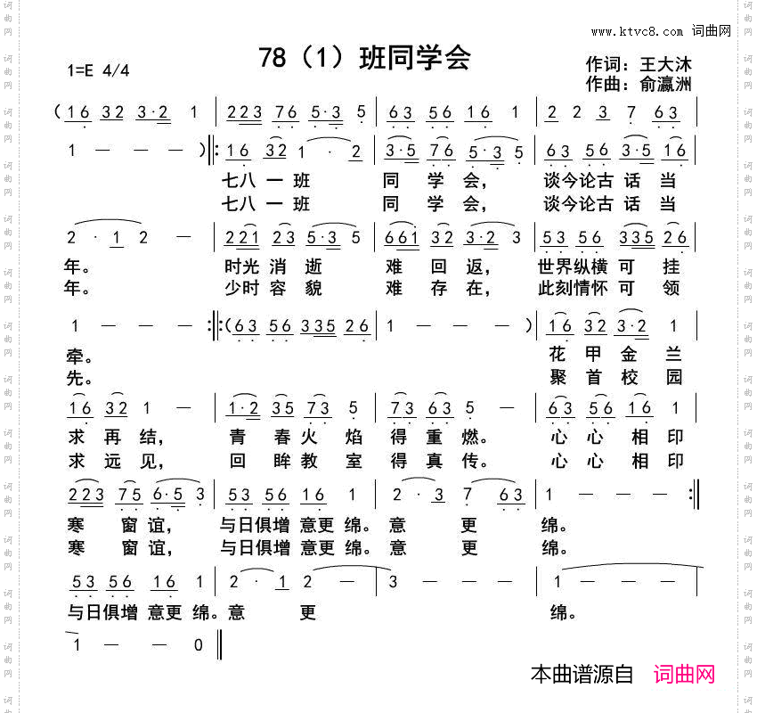 781班同学会