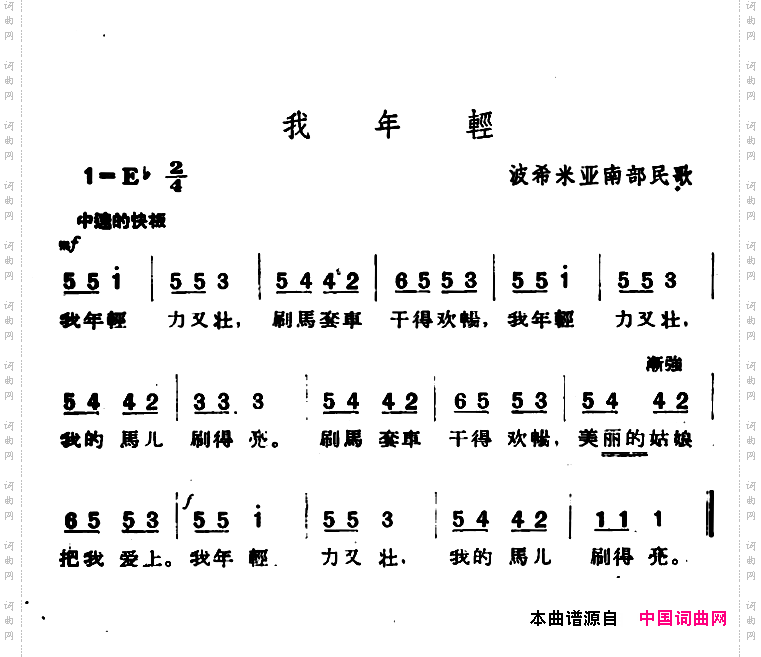 [捷]我年轻