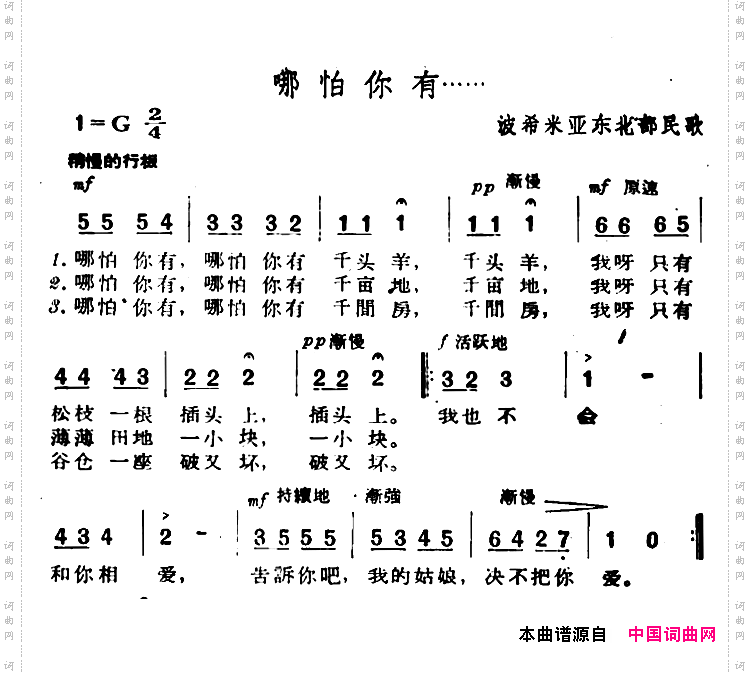 [捷]哪怕你有……