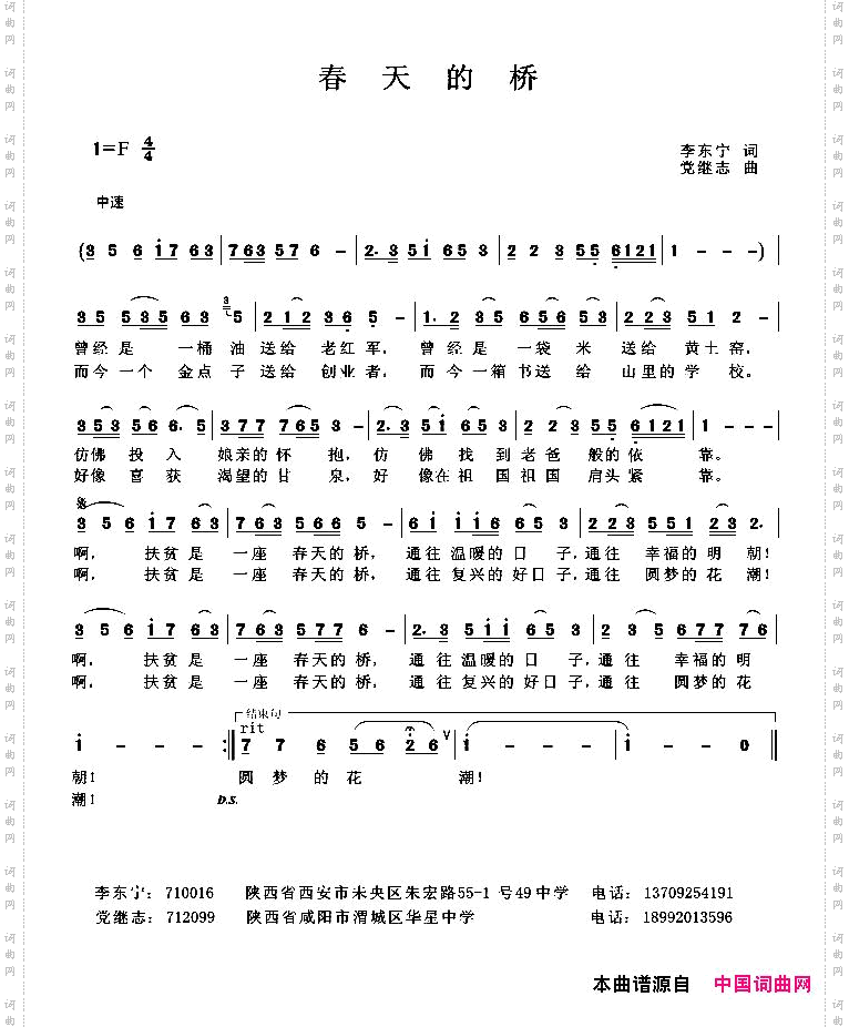 春天的桥
